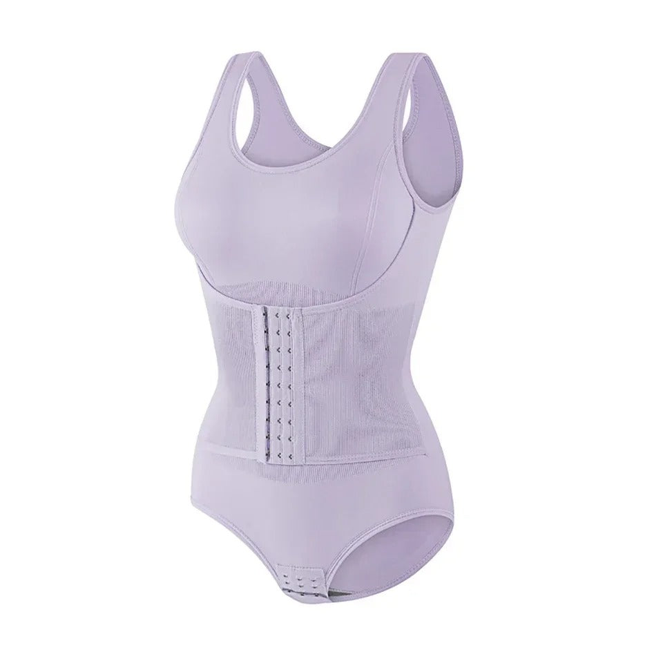 2025 New Bodysuit Shapewear with Zipper Belt Women
