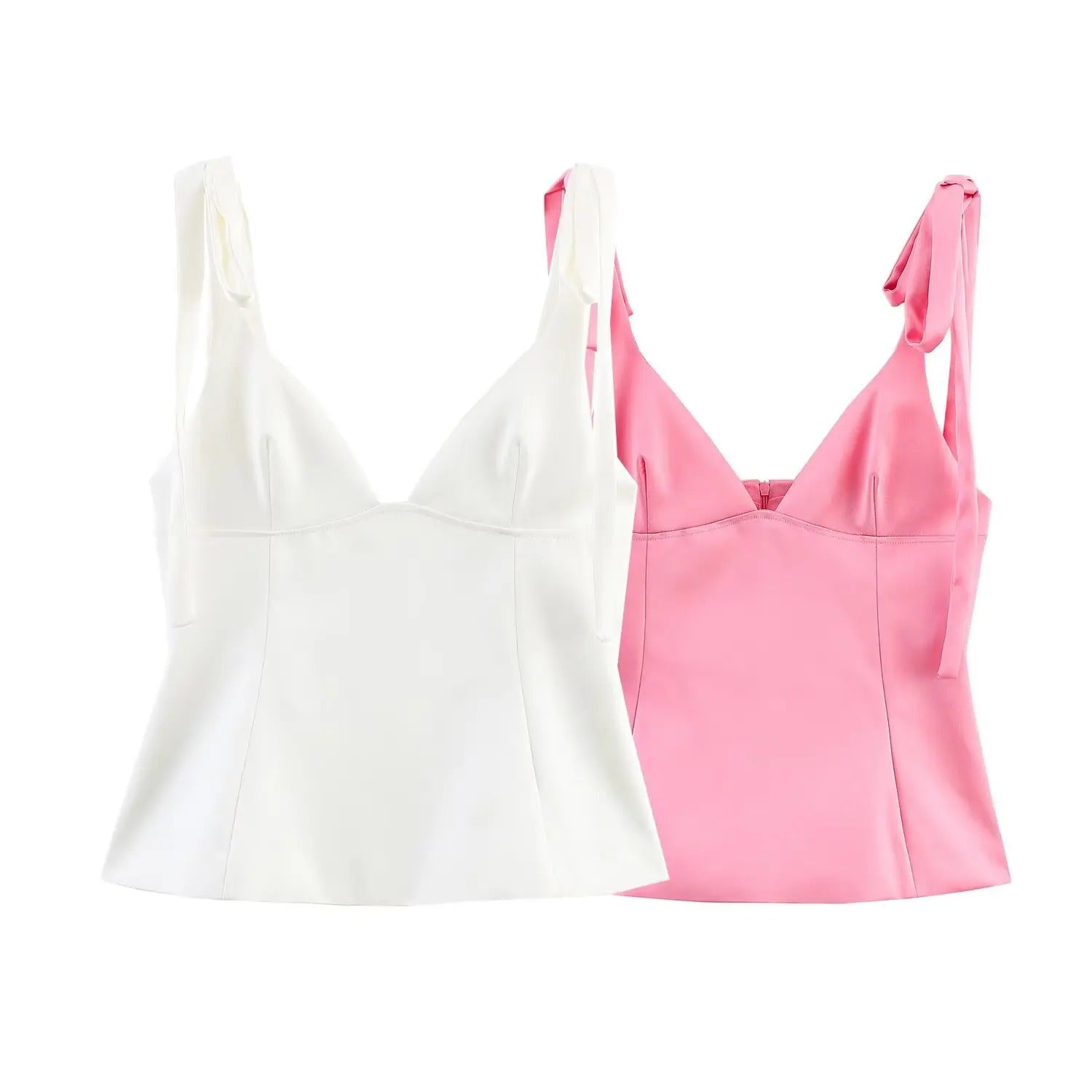 slim V-neck camisole