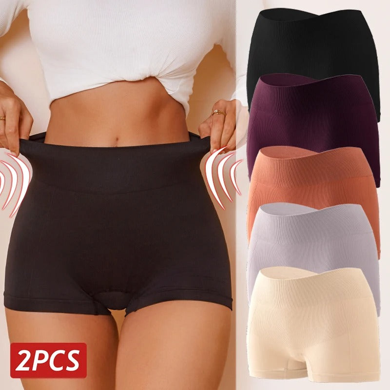 2PCS Women Seamless Boyshort