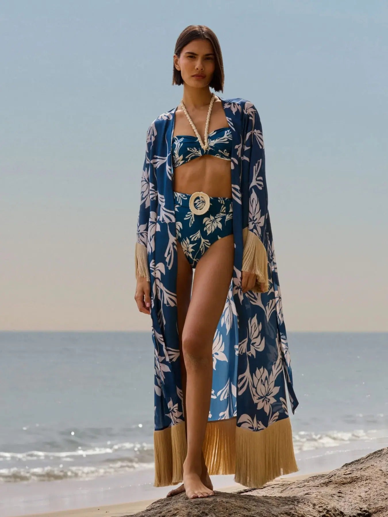 Trend Print High Waist Bikini