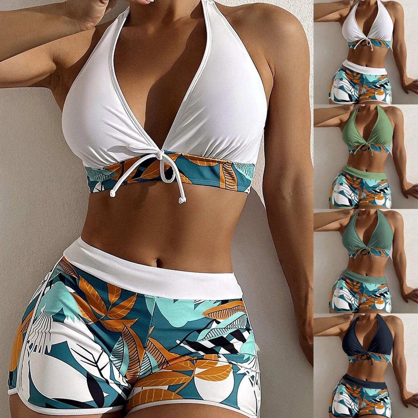Halter Bikini Set