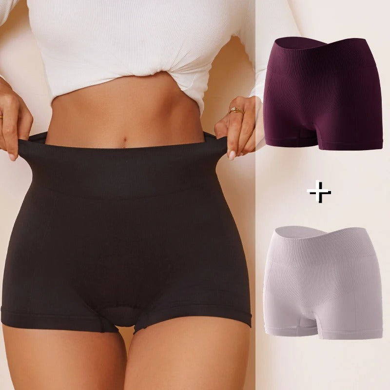 2PCS Women Seamless Boyshort