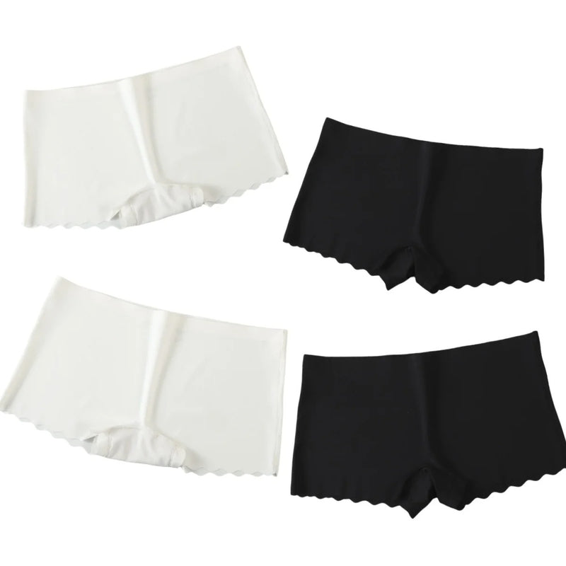 4Pcs/Set Ice Silky Panties