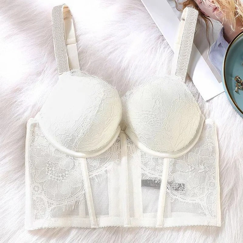 Bra Women Bralette Rhinestone