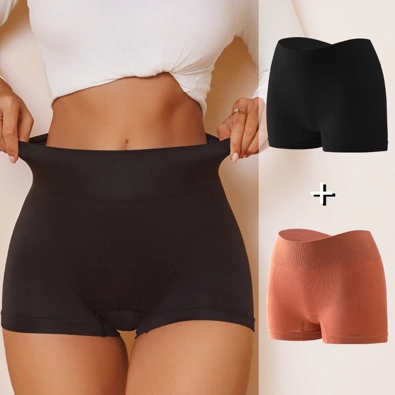 2PCS Women Seamless Boyshort