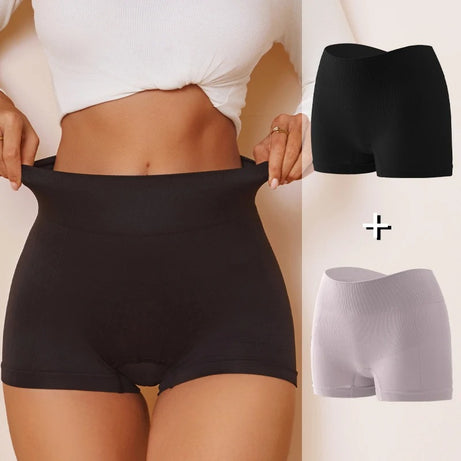 2PCS Women Seamless Boyshort