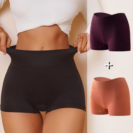 2PCS Women Seamless Boyshort