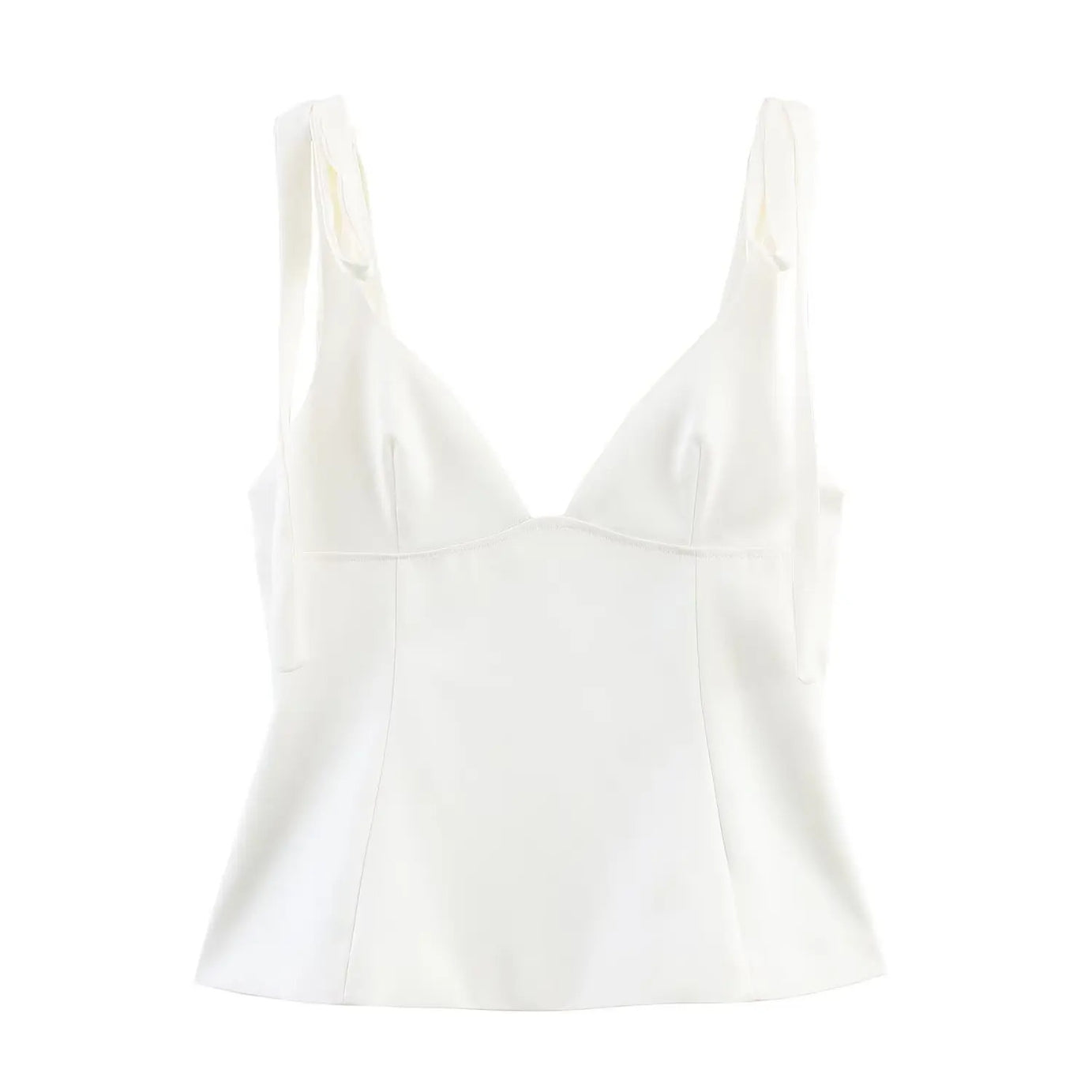 slim V-neck camisole