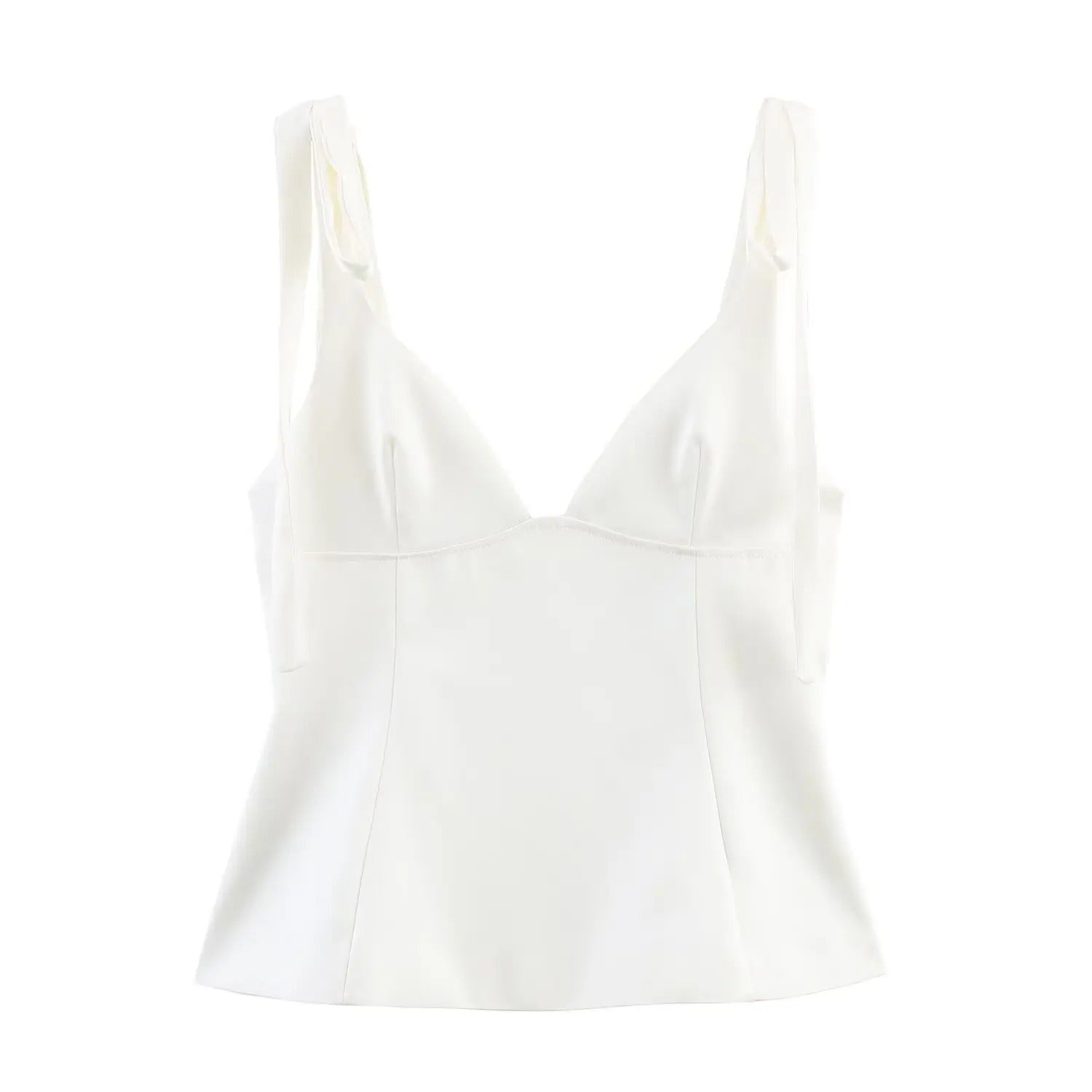 slim V-neck camisole