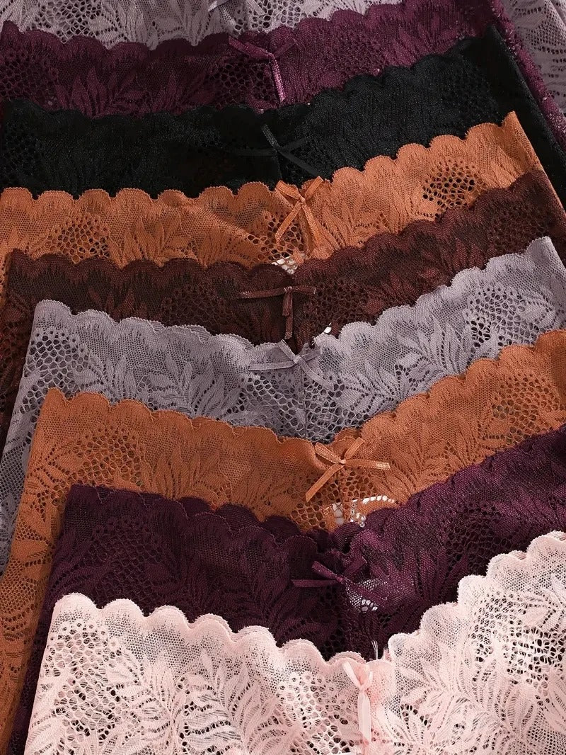 14Pcs/Set Women Lace Boyshorts Sexy