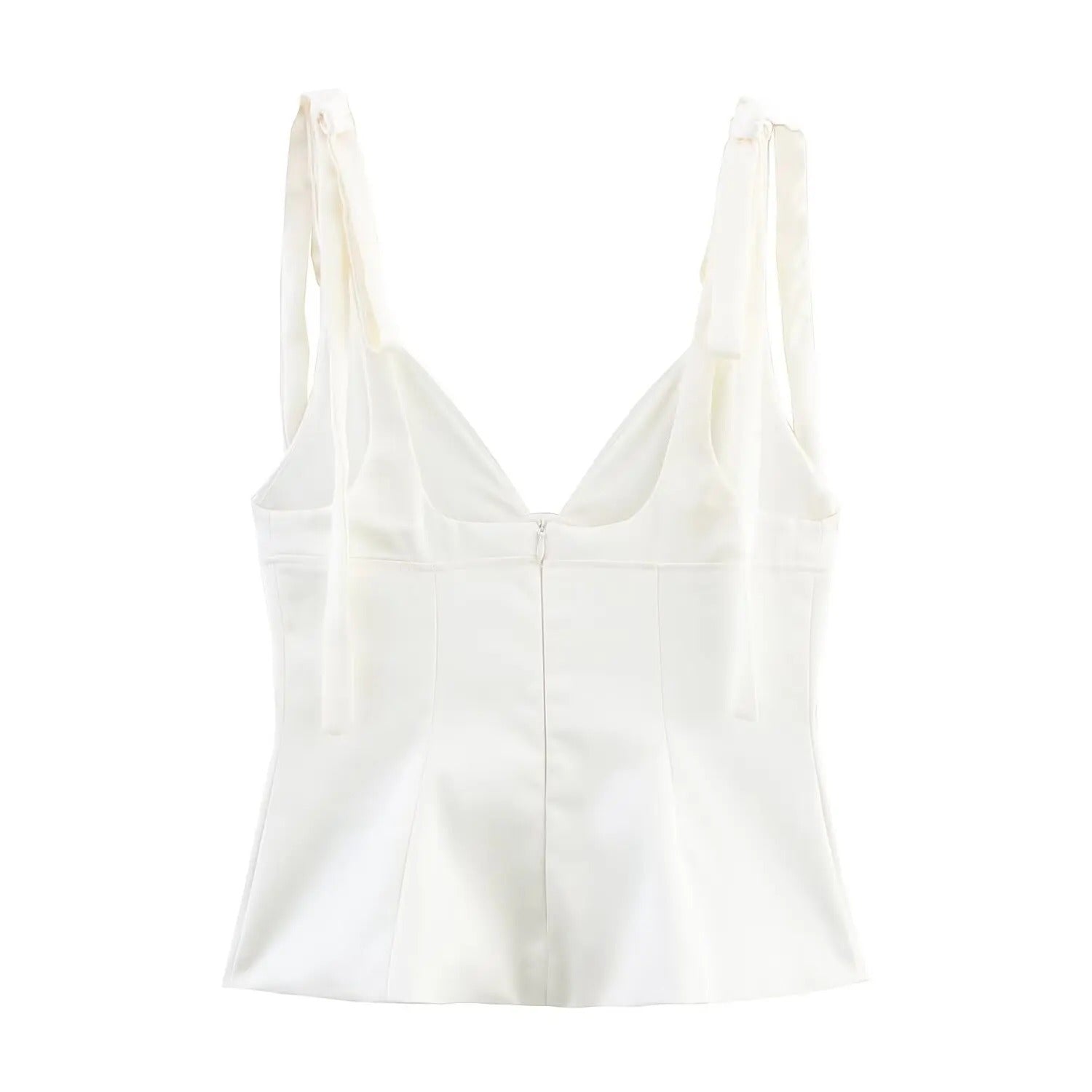 slim V-neck camisole