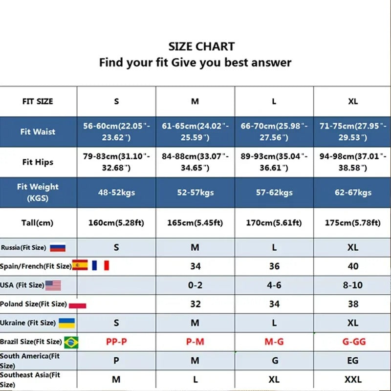 5Pcs Women's Cotton Adjustable Waist