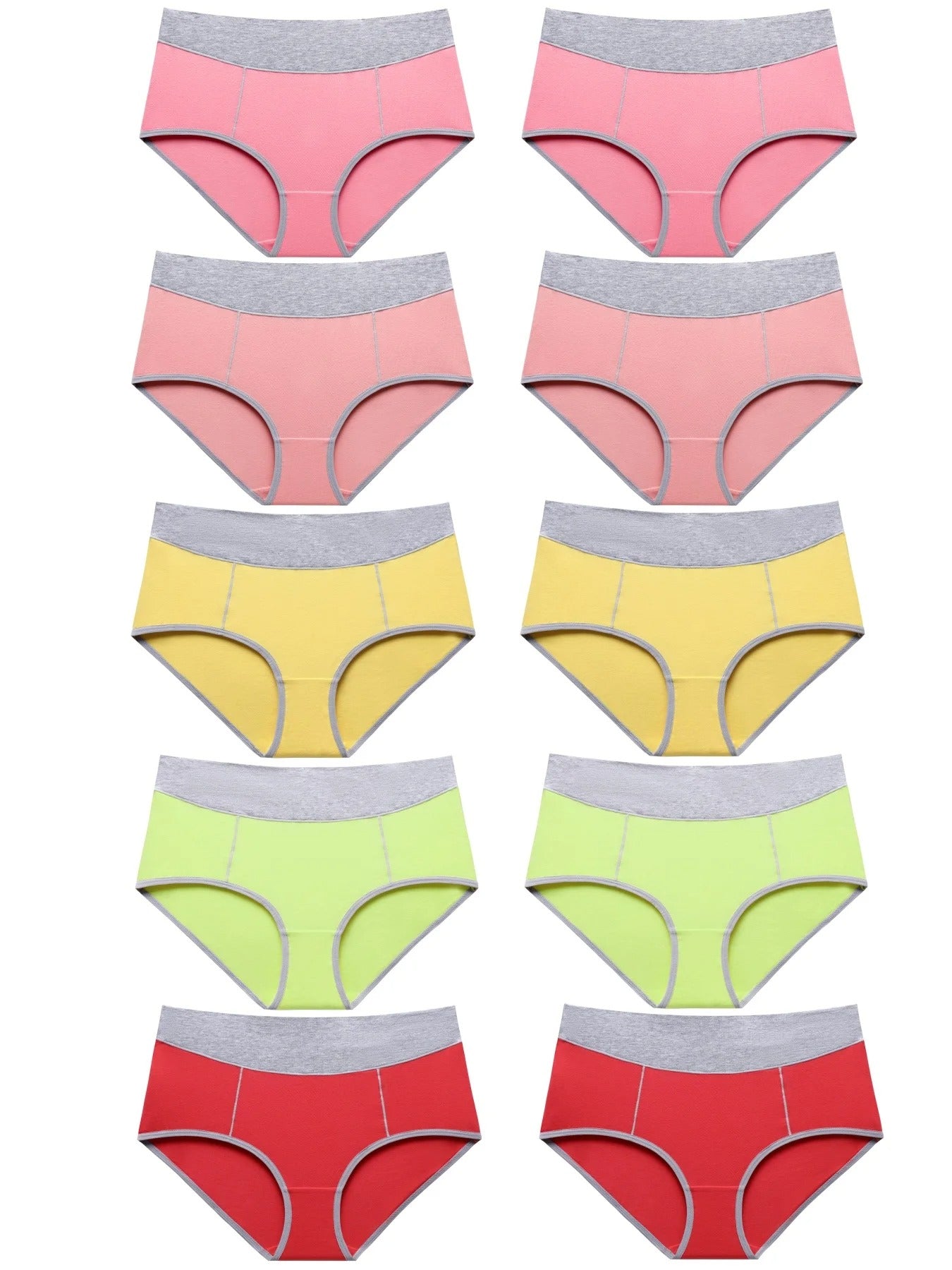 10pcs Women's Panties